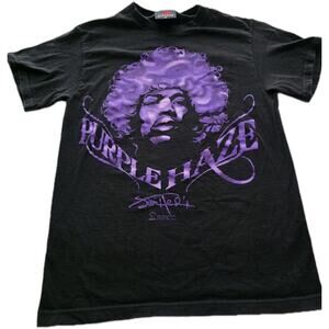 Jimi Hendrix Purple Haze Shirt Mens Small Rock Legend Music Band Guitar Graphic